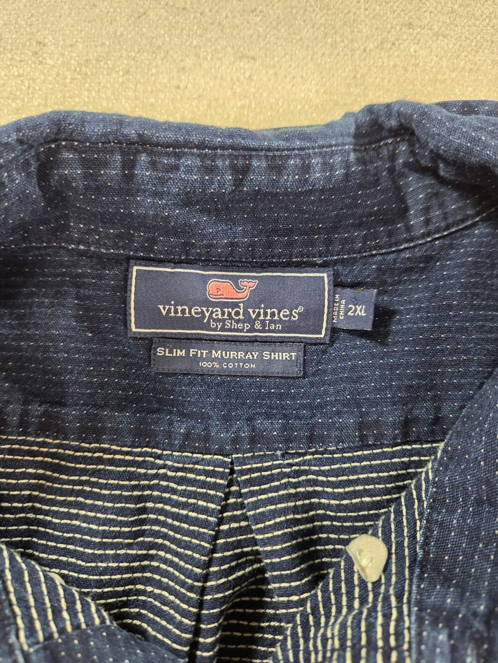 Vineyard Vines Murray Slim Fit Shirt 2XL - Picture 3 of 7